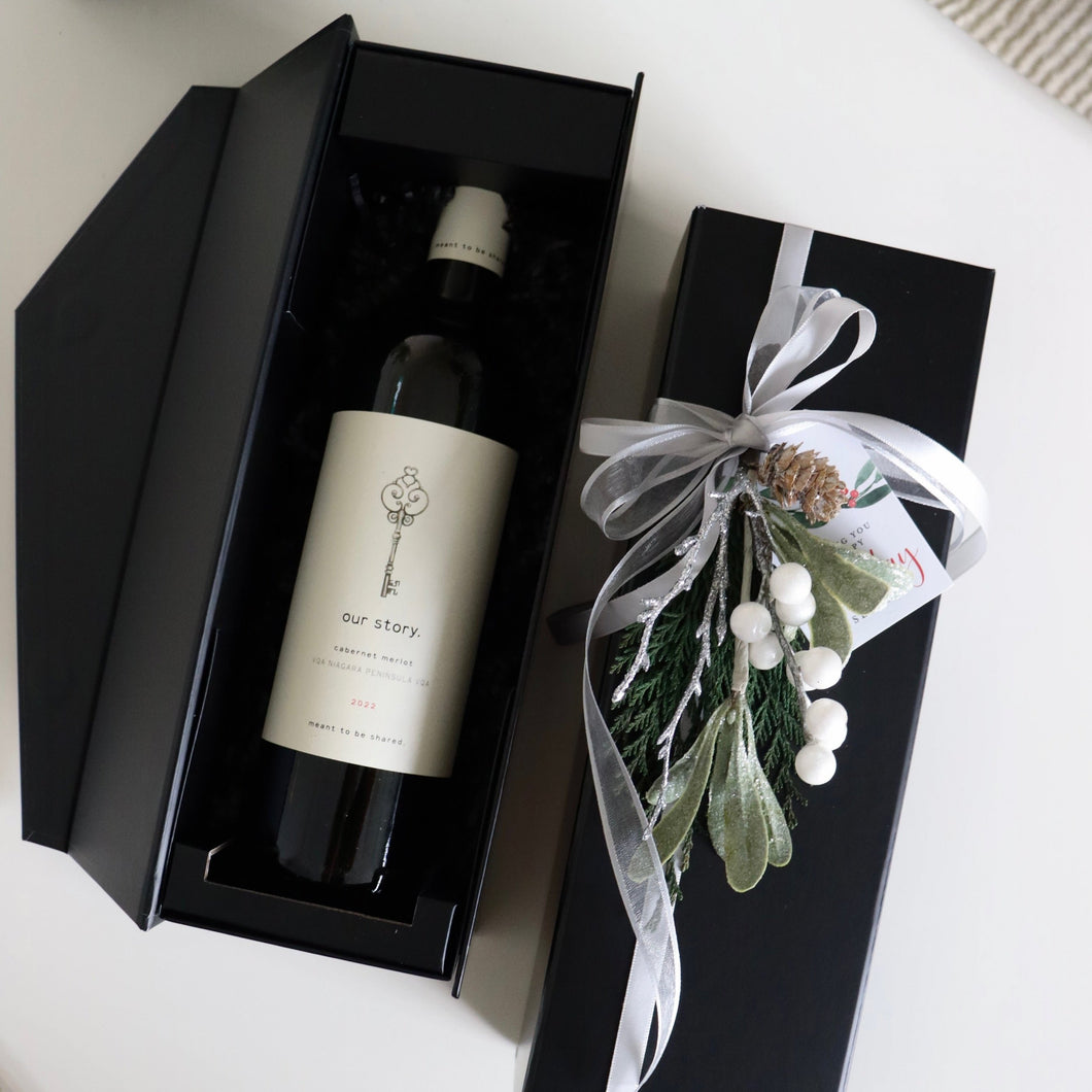 Wine Gift Box (Silver)